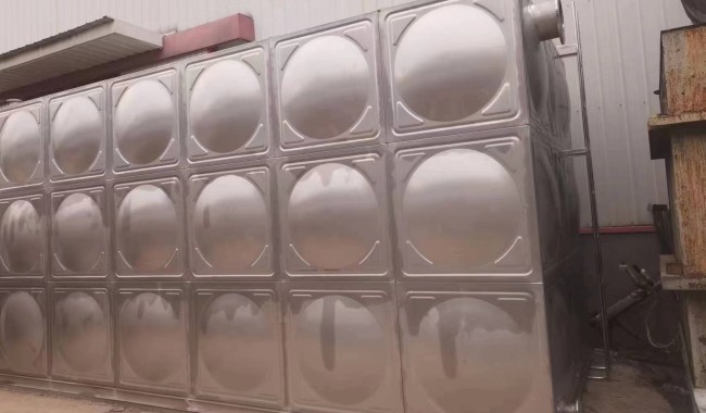 北京市懷柔區45立方不銹鋼水箱